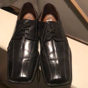 Nice Black Genuine Leather Shoe